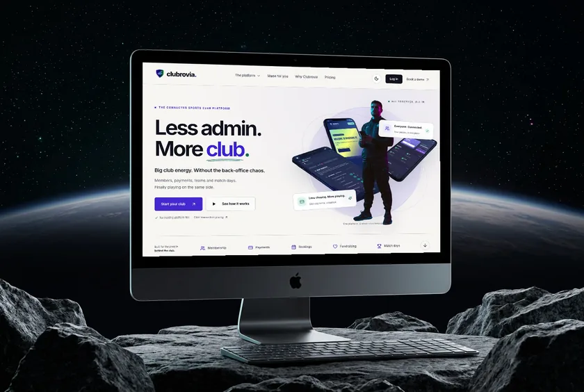 Clubrovia: Less admin. More club. — the connected sports club platform