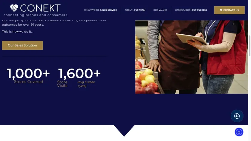 Conekt — Retail coverage and the people behind the service.