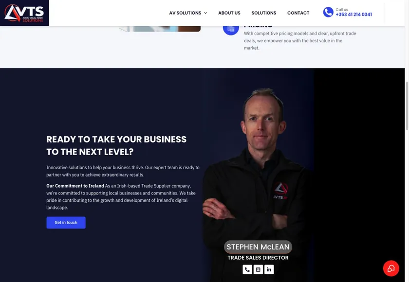 AVTS — A personal introduction to the trade team.