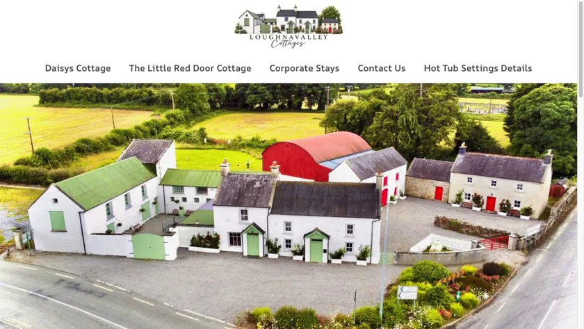 Loughnavalley Cottages — Website homepage