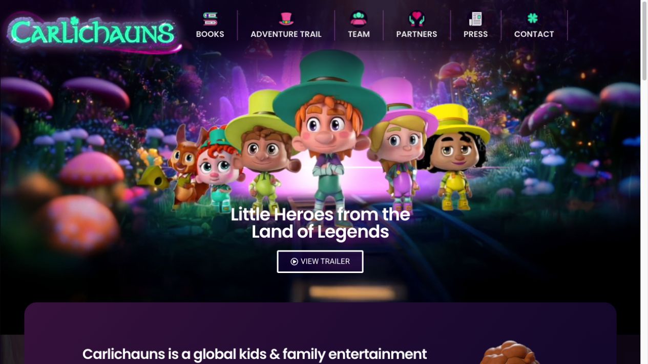 Carlichauns — Website homepage