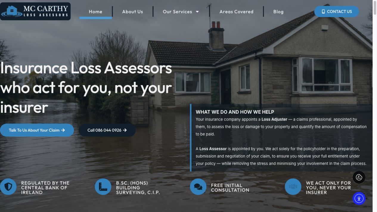 MCLA — Website homepage